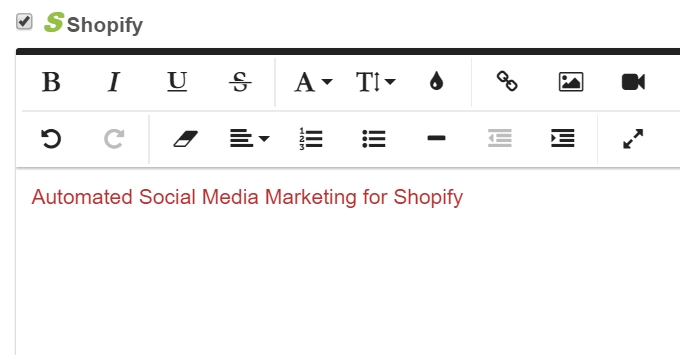 Auto Post to Shopify Blogs